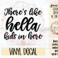 There's Like Hella Kids in Here | Big Family Car Decal