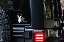 Load image into Gallery viewer, Little Buck on Board Car Decal | Bucks | Baby on Board | Safety Bumper Sticker
