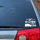 Ain't No Shame in my Game Van Car Decal | Minivan Bumper Sticker