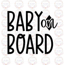 Load image into Gallery viewer, Baby on Board Car Decal | Safety Bumper Sticker
