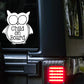 Child on Board Owl Car Decal  | Safety Bumper Sticker