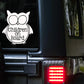 Children on Board Owl Car Decal  | Safety Bumper Sticker