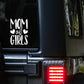 Mom of Girls Car Decal | Mom Life Bumper Sticker