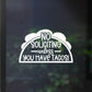 No Soliciting - Unless You Have Tacos Glass Door Vinyl Decal