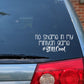 No Shame in my Minivan Game Car Decal | Minivan Bumper Sticker