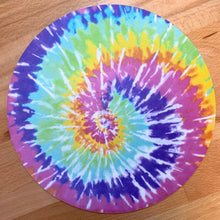 Load image into Gallery viewer, Round Mousepad 8&quot; - Tie Dye
