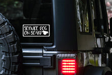 Load image into Gallery viewer, Service Dog Car Decal | In Case Of Emergency
