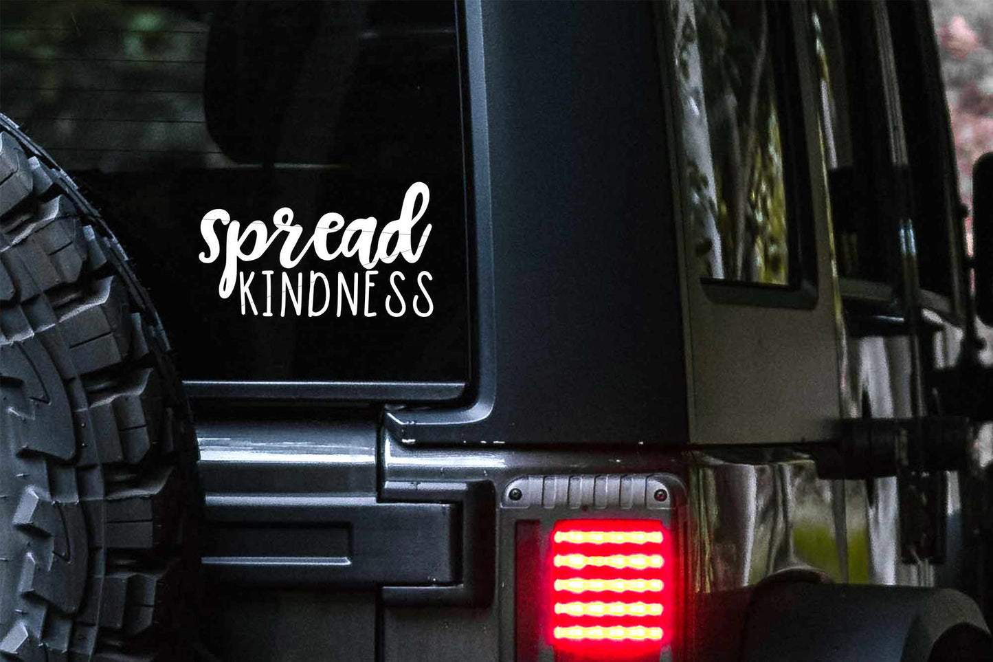 Spread Kindness Car Decal