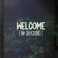 Welcome [No Soliciting] Decal | Glass Door Home Decal