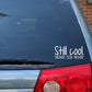 Still cool. Never Say Never Car Decal | Minivan & Van Bumper Sticker