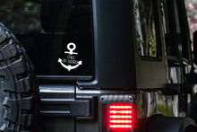 Load image into Gallery viewer, Children or Child on Board Anchor Car Decal | Safety Bumper Sticker
