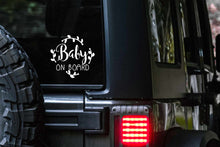 Load image into Gallery viewer, Baby on Board Car Decal  | Safety Bumper Sticker

