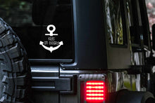 Load image into Gallery viewer, Kids on board Anchor Car Decal | Safety Bumper Sticker
