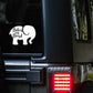 Baby on board Car Decal  | Safety Bumper Sticker