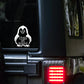 Child on board Penguin Car Decal | Safety Bumper Sticker