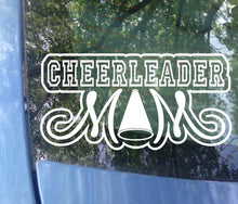 Load image into Gallery viewer, Cheerleader Mom Car Decal | Sports Mom Bumper Sticker
