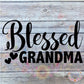 Blessed Grandma Car Decal | Grandma Gift
