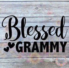 Load image into Gallery viewer, Blessed Grammy Car Decal | Grammy Gift
