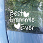 Best Grammie Ever Car Decal | Grammie Gift