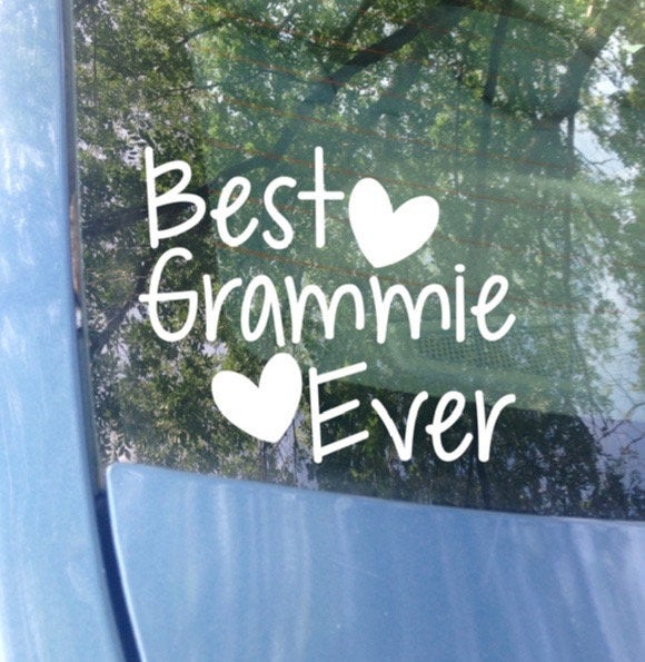 Best Grammie Ever Car Decal | Grammie Gift
