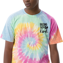 Load image into Gallery viewer, Raise Them to be Kind Tie-Dye T-Shirt
