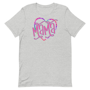 Mama Tie-Dye Heart T-Shirt
