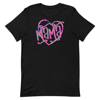 Mama Tie-Dye Heart T-Shirt